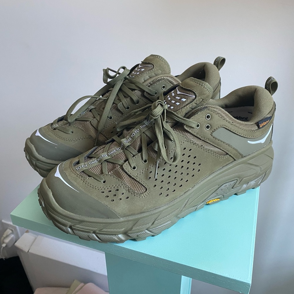 HOKA ONE ONE Tor Ultra Low WP JP Burnt Olive